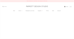 Desktop Screenshot of parrottdesignstudio.com